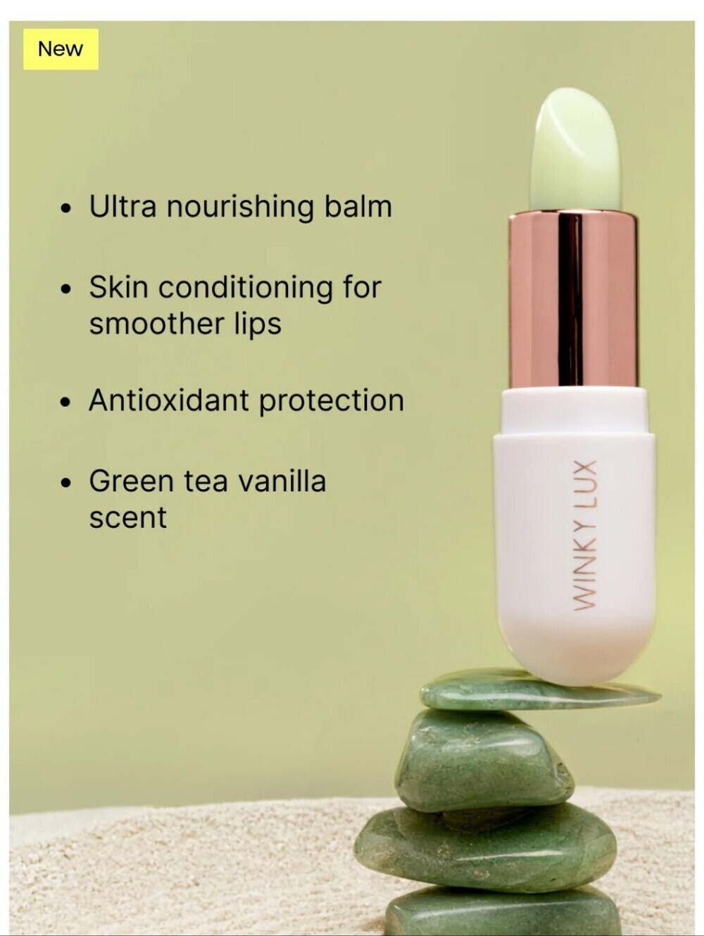 Winky Lux Espresso Tint & Matcha Lip Balm Duo Bundle Lot-NEW Full Size - Picture 5 of 12
